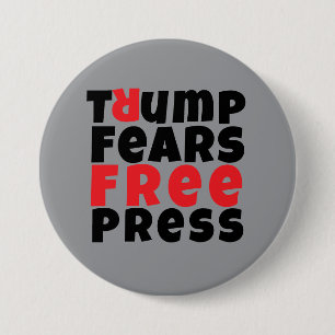 Badge Rond 7,6 Cm slogan de protestation anti-Trump