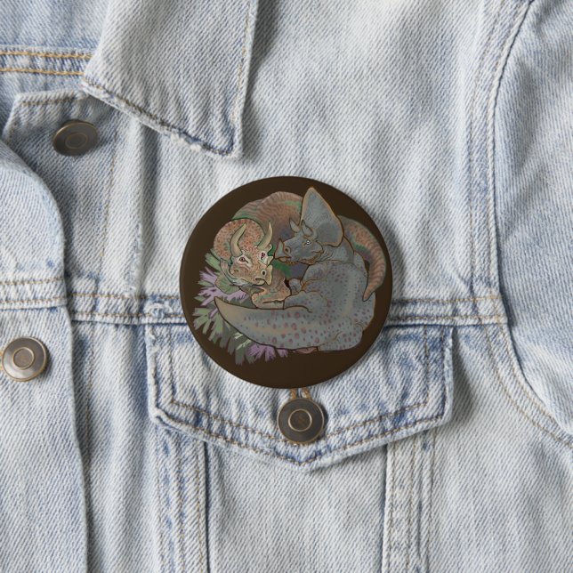 Badge Rond 7,6 Cm Snuggles (En situation)