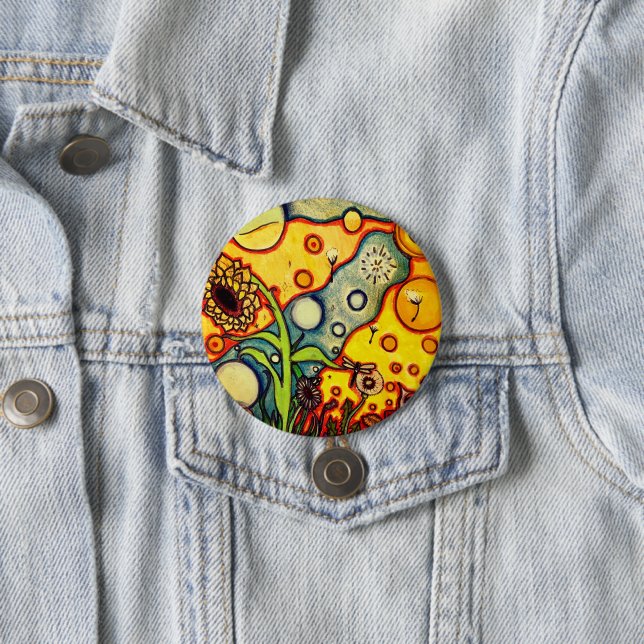 Badge Rond 7,6 Cm Solwhimsy Make a Wish pin pin Collection 1 (En situation)