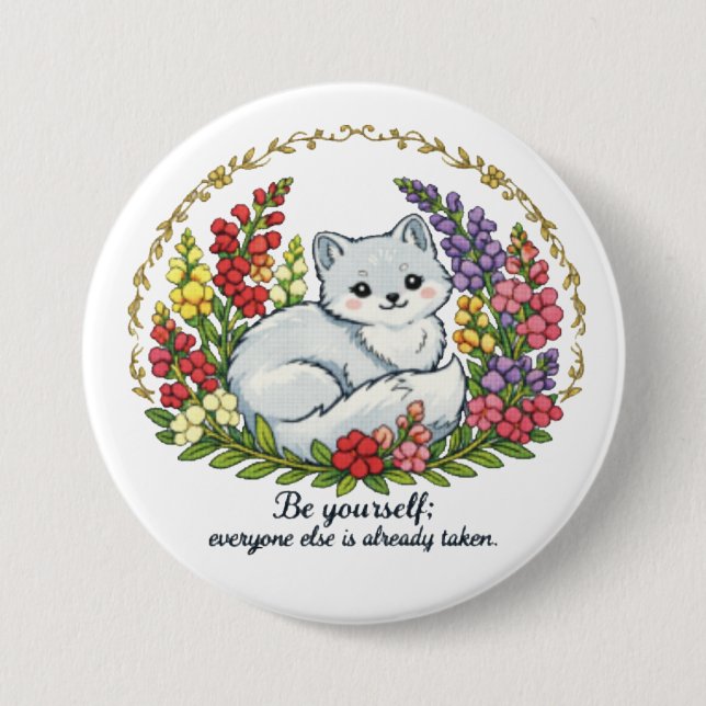 Badge Rond 7,6 Cm Soyez vous-même (Devant)