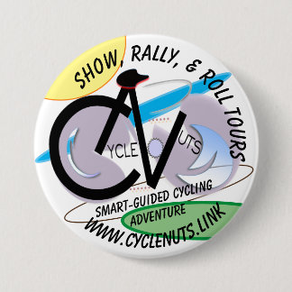Badge Rond 7,6 Cm Spectacle, rallye, & Roll Tours - Aventure guidée 