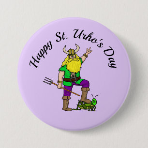 Badge Rond 7,6 Cm St. Urho's Day I Love You Button