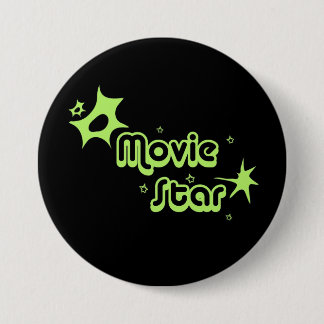 Badge Rond 7,6 Cm Star de cinéma