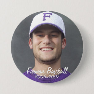 Badge Rond 7,6 Cm StembridgeW2007Mug, base-ball de Furman, 2006-2007