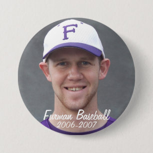Badge Rond 7,6 Cm StembridgeW2007Mug, base-ball de Furman, 2006-2007