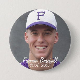 Badge Rond 7,6 Cm StembridgeW2007Mug, base-ball de Furman, 2006-2007