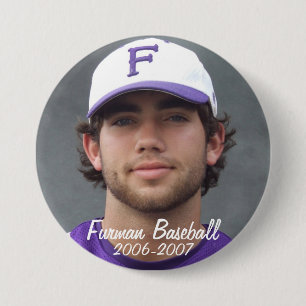 Badge Rond 7,6 Cm StembridgeW2007Mug, base-ball de Furman, 2006-2007