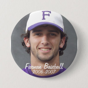 Badge Rond 7,6 Cm StembridgeW2007Mug, base-ball de Furman, 2006-2007