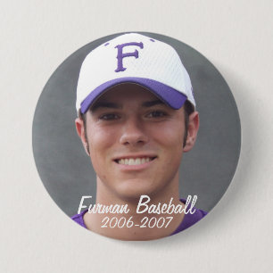 Badge Rond 7,6 Cm StembridgeW2007Mug, base-ball de Furman, 2006-2007