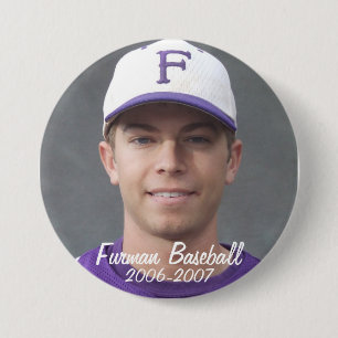 Badge Rond 7,6 Cm StembridgeW2007Mug, base-ball de Furman, 2006-2007