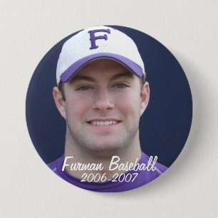 Badge Rond 7,6 Cm StembridgeW2007Mug, base-ball de Furman, 2006-2007