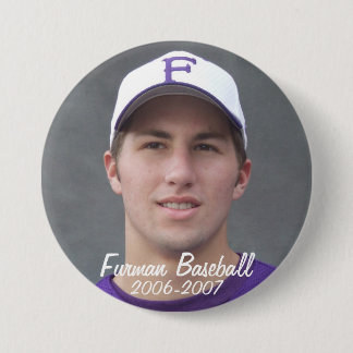 Badge Rond 7,6 Cm StembridgeW2007Mug, Furman Baseball, 2006-2007