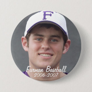 Badge Rond 7,6 Cm StembridgeW2007Mug, Furman Baseball, 2006-2007
