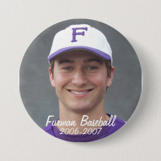 Badge Rond 7,6 Cm StembridgeW2007Mug, Furman Baseball, 2006-2007