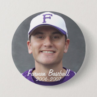 Badge Rond 7,6 Cm StembridgeW2007Mug, Furman Baseball, 2006-2007