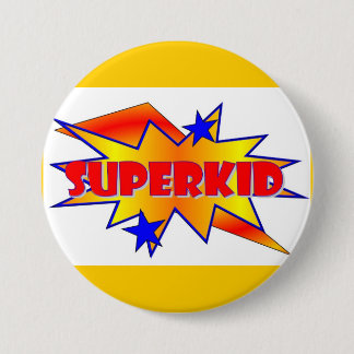 Badge Rond 7,6 Cm Superkid