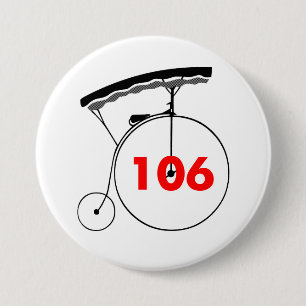 Badge Rond 7,6 Cm Surveillant 106