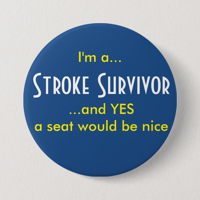 Badge Rond 7,6 Cm Survivant de course (Devant)