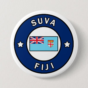 Badge Rond 7,6 Cm Suva Fidji