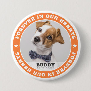 Badge Rond 7,6 Cm Sympathie simple et moderne pour la photo d'animau