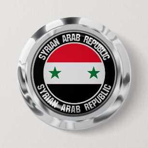 Badge Rond 7,6 Cm Syria Round Emblem