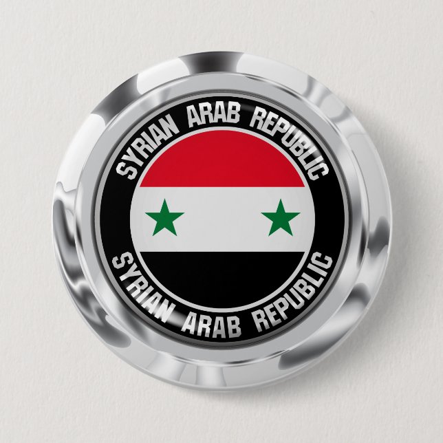 Badge Rond 7,6 Cm Syria Round Emblem (Devant)