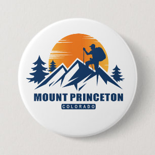 Badge Rond 7,6 Cm T-shirt randonnée du Mont Princeton