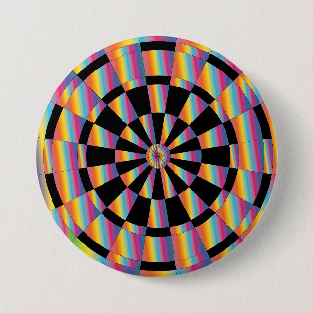 Badge Rond 7,6 Cm Tableau de bord du mode (Devant)