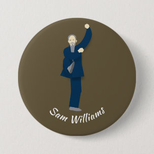 Badge Rond 7,6 Cm Tai Chi