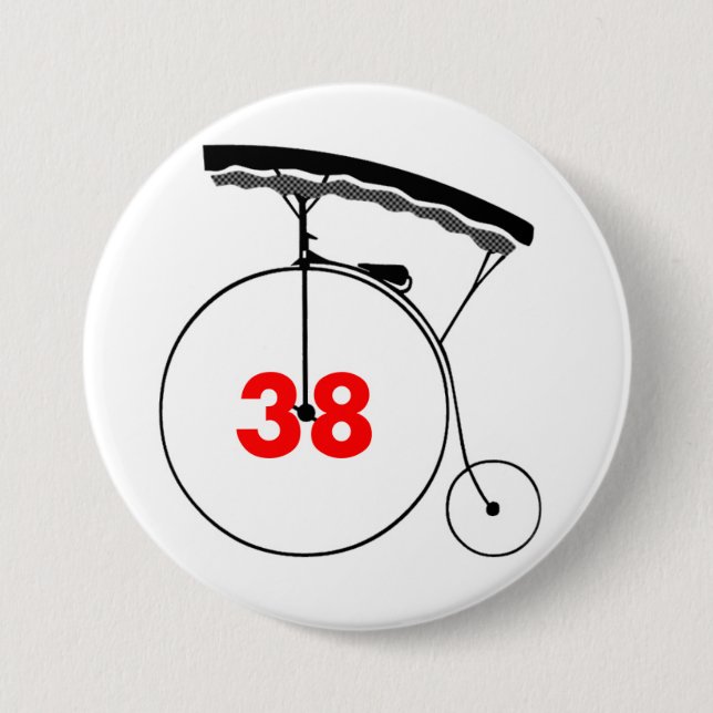 Badge Rond 7,6 Cm Tapisserie-Making 38 (Devant)