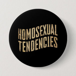 Badge Rond 7,6 Cm Tendances homosexuelles Fierté gay lesbienne LGBTQ