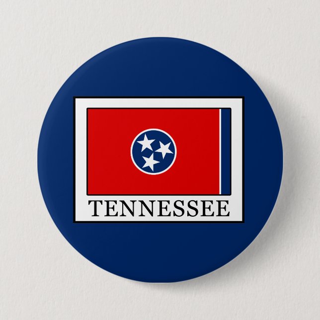 Badge Rond 7,6 Cm Tennessee (Devant)