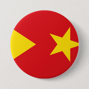 Badge Rond 7,6 Cm Tigray Region Flag