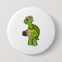 Tortue photographe avec caméra