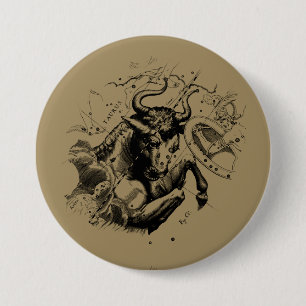 Badge Rond 7,6 Cm Tournoi de tennis de Taurus