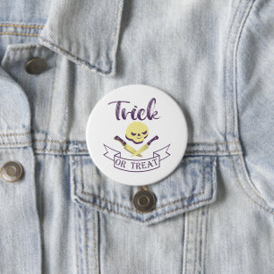 Badge Rond 7,6 Cm Tracer ou traiter les arêtes du crâne Ruban d'Hall