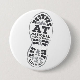 Badge Rond 7,6 Cm Traînée pittoresque nationale appalachienne