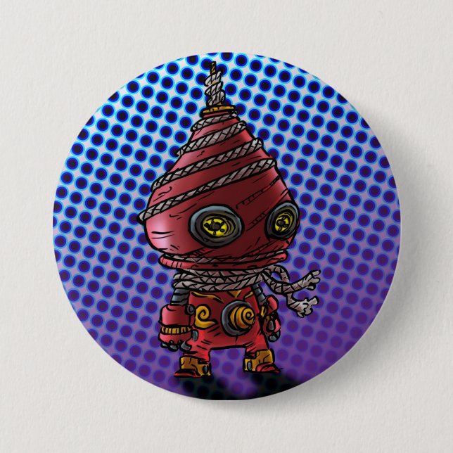 Badge Rond 7,6 Cm Trompo (Devant)