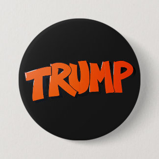 Badge Rond 7,6 Cm Trump