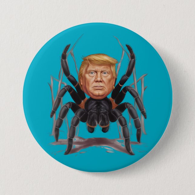 Badge Rond 7,6 Cm Trump Clown Button (Devant)
