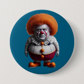 Badge Rond 7,6 Cm Trump Clown Button