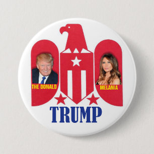 Badge Rond 7,6 Cm Trump la première famille 2016