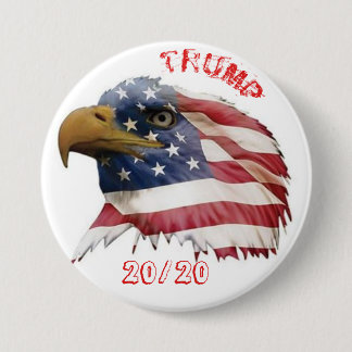 Badge Rond 7,6 Cm Trump Pour Président 2020 Bouton