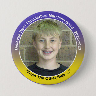 Badge Rond 7,6 Cm Trumpet Brett 9