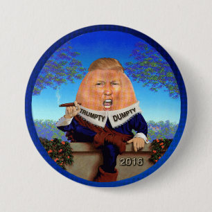 Badge Rond 7,6 Cm Trumpty Dumpty