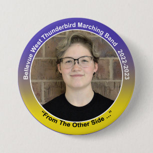 Badge Rond 7,6 Cm Tuba Addison 12