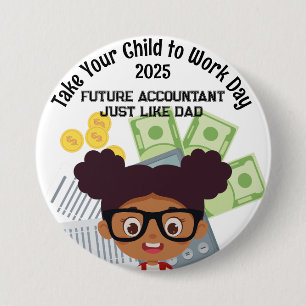 Badge Rond 7,6 Cm Un financement adapté aux besoins des filles pour