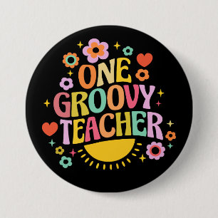 Badge Rond 7,6 Cm Un professeur super cool