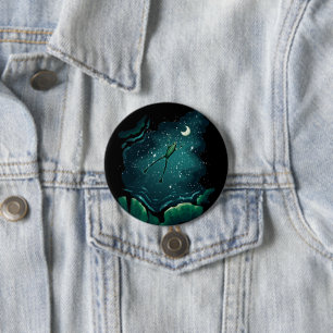 Badge Rond 7,6 Cm Un saut sur la lune