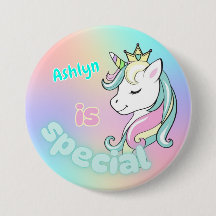 Unicorne magique personnalisée Affirmation spécial